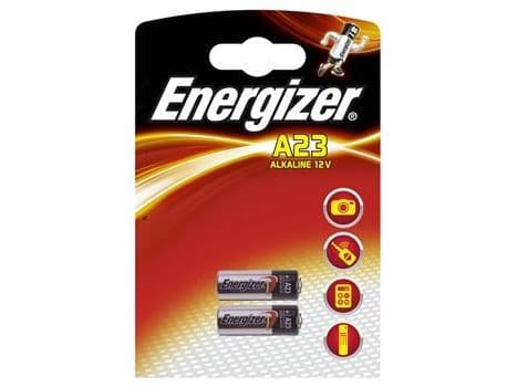 Batteri, Energizer Alkaline, A23, 12 V, 2 stk