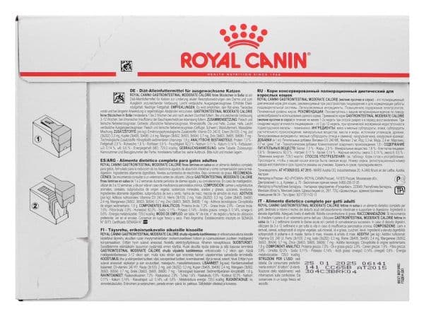 Royal Canin Intestinal Gastro Moderate Cat 12x85g