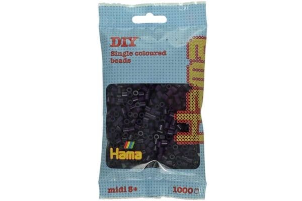 Hama midipärlor 1000st aubergine