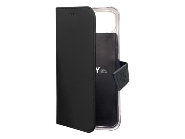Wally Wallet Case Galaxy S23 FE Svart
