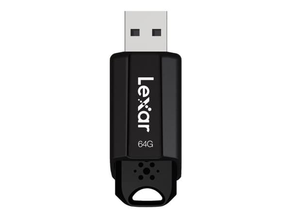 Lexar JumpDrive S80 - USB-flashdrive - 64 GB - USB 3.1 - sort