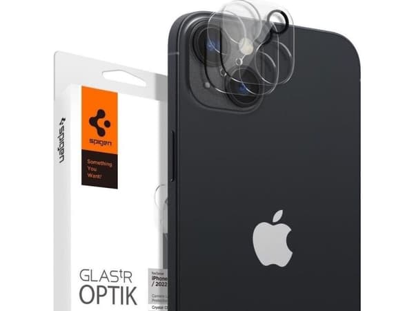 Spigen Optik.TR Camera Protector Tempered glass for the camera island iPhone 14/14 Plus 2 pcs clear