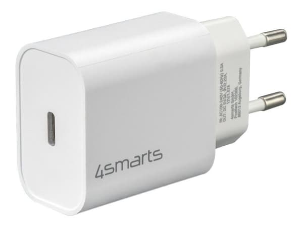 4smarts VoltPlug Dual, AC, 5 V, 2,4 A, Musta