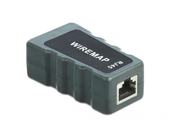 Delock LCD Cable Tester RJ45 / PoE / DC - Nettverktestsett
