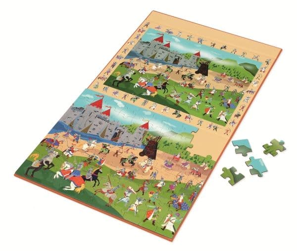 Stort magnetiskt pussel – riddare