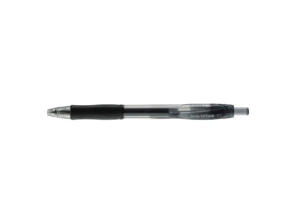 Gelpen bnt/Office sort 0,7 mm - (25 stk.)