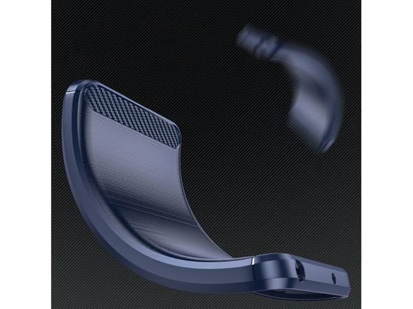 Silikonikotelo Carbon Case Samsung Galaxy S24 FE - sininen