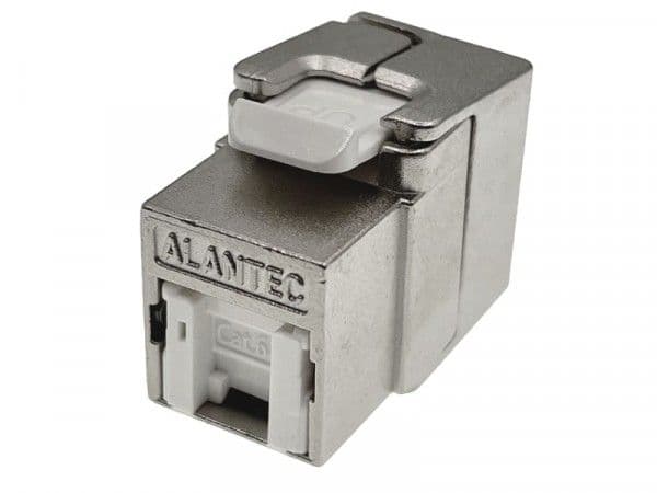 Alantec RJ45 keystone-modul kat.6A PoE+ STP