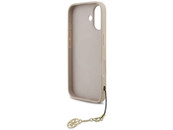 Guess 4G charms collection MagSafe-deksel til iPhone 17 - rosa