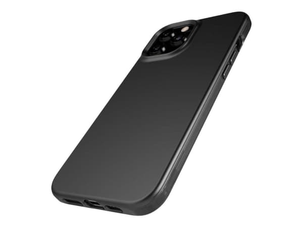 Tech21 Evo Slim - Baksidedeksel for mobiltelefon - trekullsort - for Apple iPhone 12 Pro Max