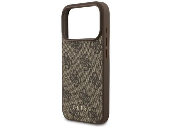 Guess 4G Classic Case for iPhone 17 Pro / 18 Pro - Brown