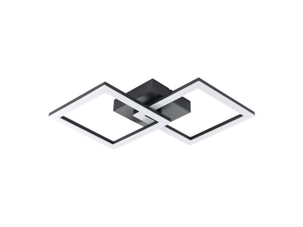 EGLO HUERTA-E LOFT/VÆG L525 2500LM SORT