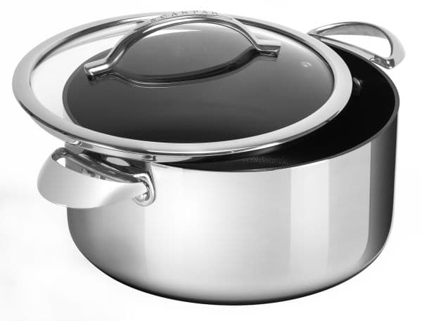 Scanpan kastrull 4,8 l/24 cm med lock - HaptIQ