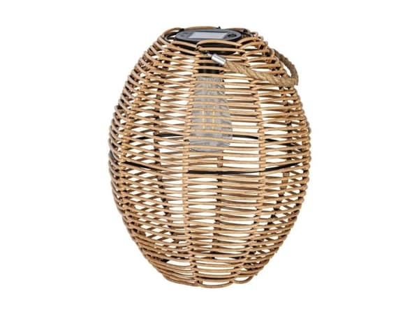 EGLO solcellebordlampe 300MA H450 natur