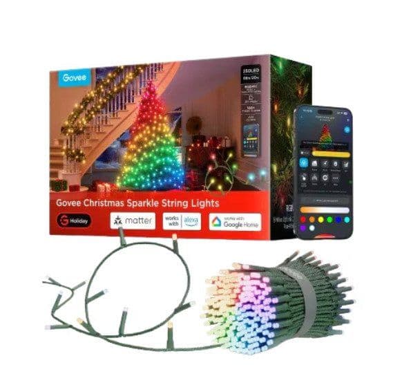 Govee julelyskjede LED 20 m
