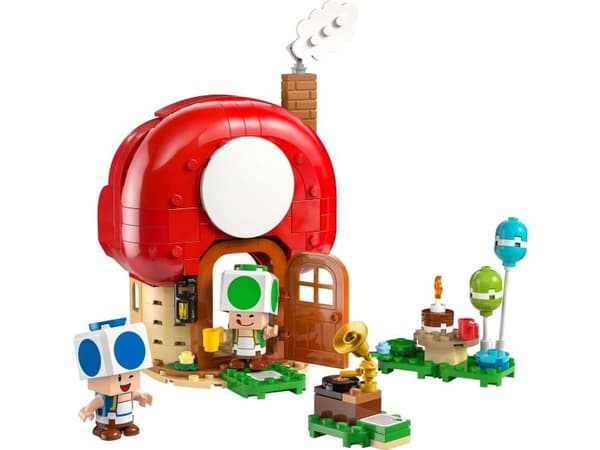 LEGO Super Mario 72041 Fest i Toads hus