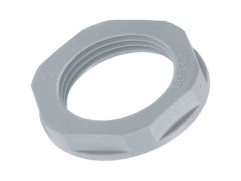 Lapp SKINTOP 53019090, Låsmutter, Polyamid, Grå, Silver, PG48, Mätt, -20 - 100 ° C