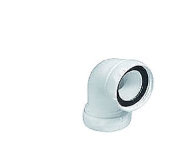 1.1/4" x 32 mm Hvid plastvinkel