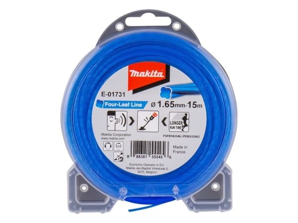 Makita - Mowing line - 1.65 mm - lengde: 15 m