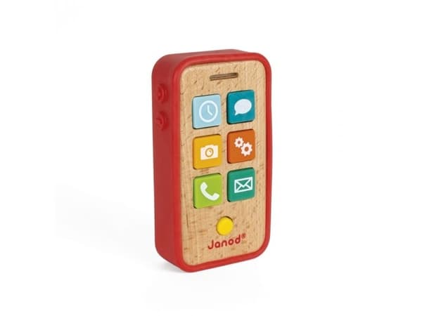 JANOD J05334, 1,5 År, Låter, Batterier krävs, LR44, Trä, Multifärg