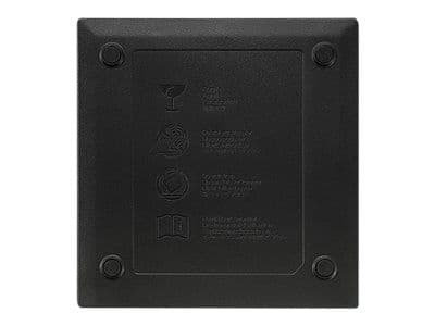 Qoltec - Diskenhet - DVD±RW (±R DL) - 8x - USB 2.0 - extern - svart
