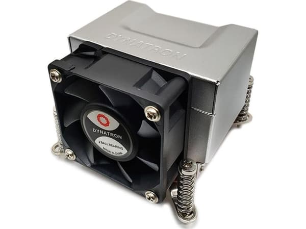 Inter-Tech Q-5 prosessorkjøler/radiator 6 cm svart/sølv, 1 stk.