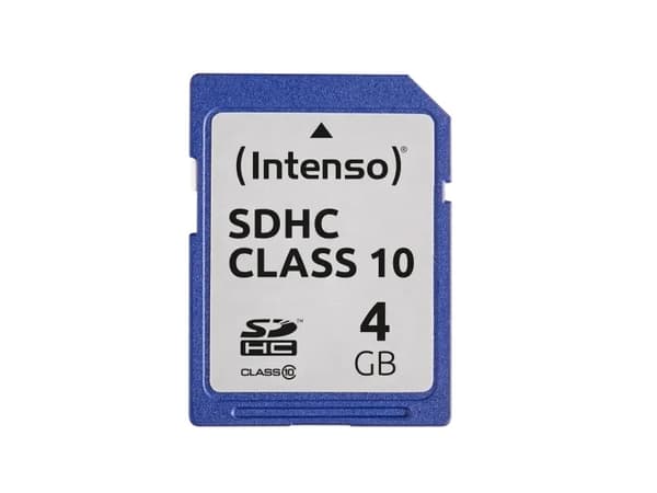 Intenso Class 10 - Flash-minneskort - 4 GB - Class 10 - SDHC