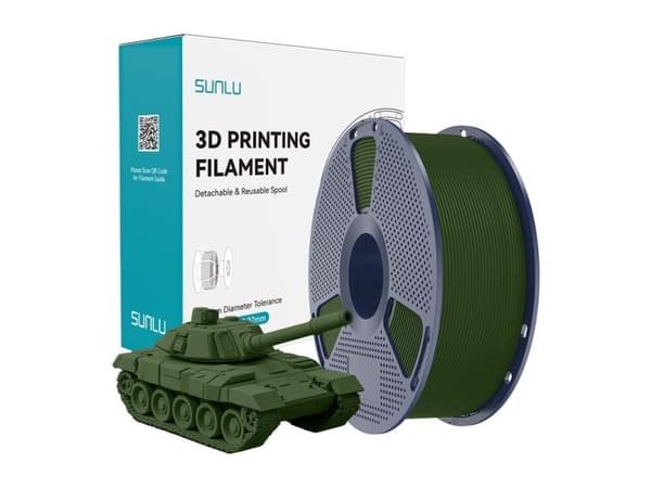 Sunlu PLA+ High-Speed olivengrønt filament