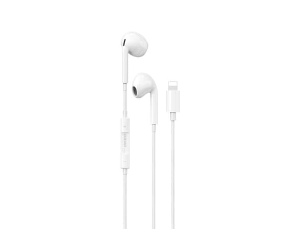 Dudao X14PROL-W1 Lightning in-ear hörlurar - vit