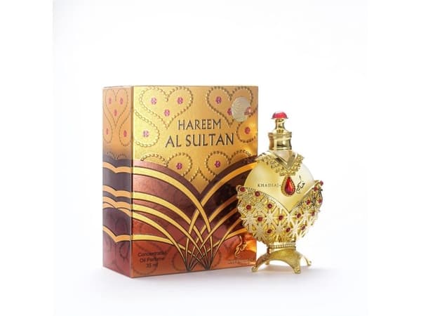 Khadlaj Hareem Al Sultan Gold Perfumed Oil 35 ml (unisex)