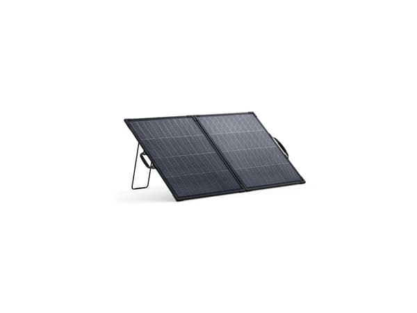 Anker SOLIX PS200 - Solpanel - dual, portable - 200 watt - svart