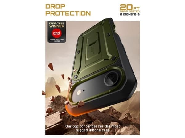 Supcase UB Pro-etui til iPhone 17 Air - grønn