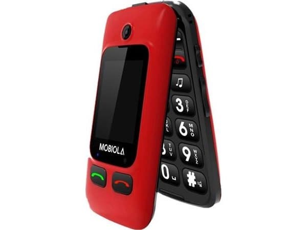 Mobiola MB610 Dual SIM mobiltelefon Rød