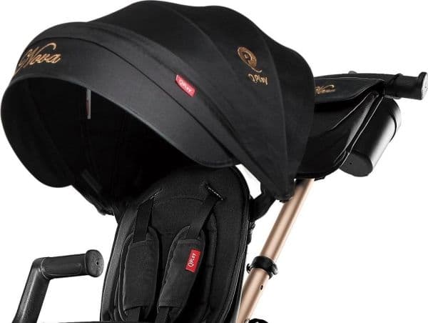 Qplay trehjuling Nova+ Rubber Golden