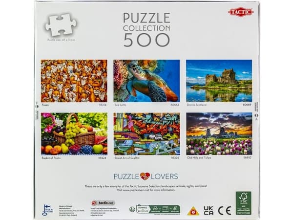 500 pcs puzzle: Sicily Italy​