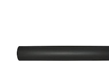 KIERULFF Musta putken pituus,PIPE 150X1000 U/KLAP, MUSTAA