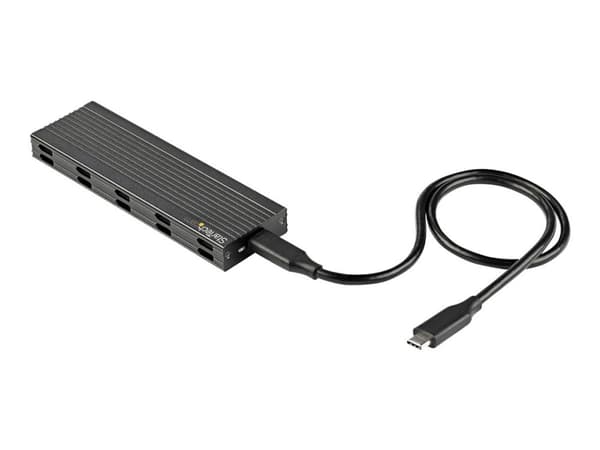 StarTech.com SM2E1BMU31C, SSD-kotelo, M.2, M.2, 10 Gbit/s, USB-liitettävyys, Musta