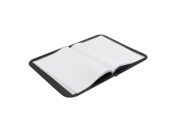 Securit® A4 ESSENTIAL menyomslag, svart