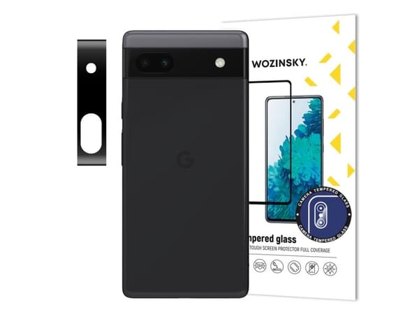 Wozinsky härdat full camera glass för Google Pixel 6a - 9H