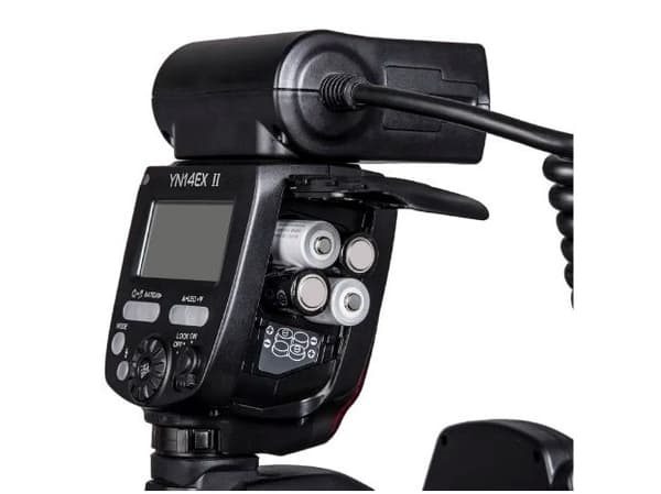 Yongnuo YN-14EXII, 3 sek./side, 920 g, Slaveblitz