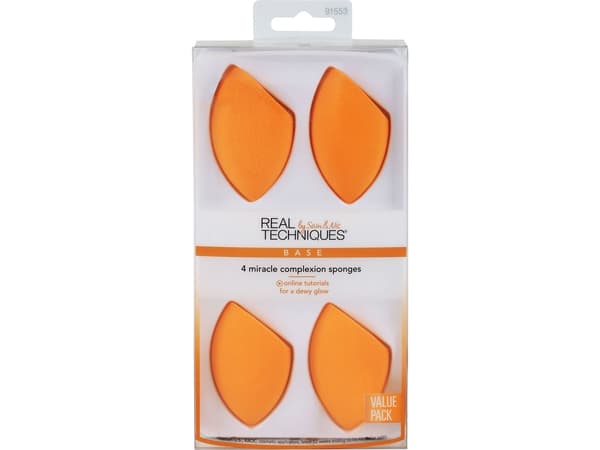 Real Techniques Miracle Complexion Sponge - Pack of 4