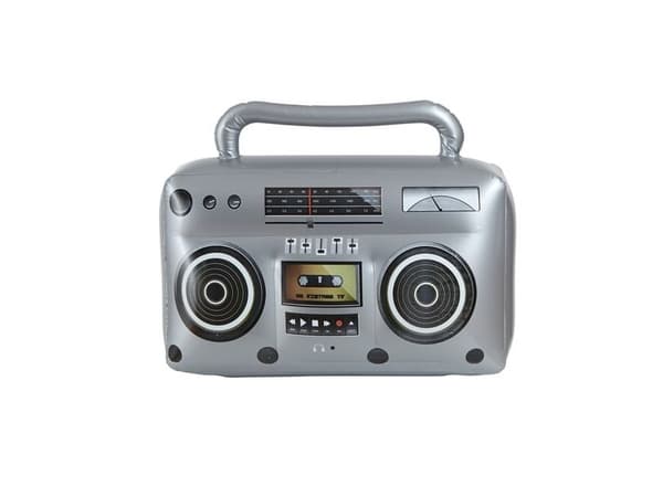Uppblåsbar 80-talsradio