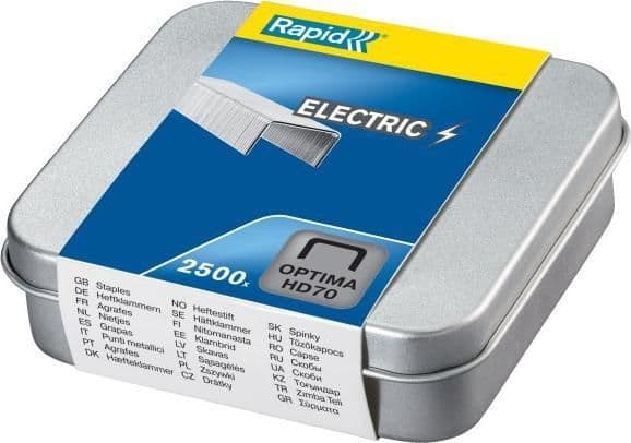 Hæfteklamme Rapid Optima HD70 - (2500 stk.)