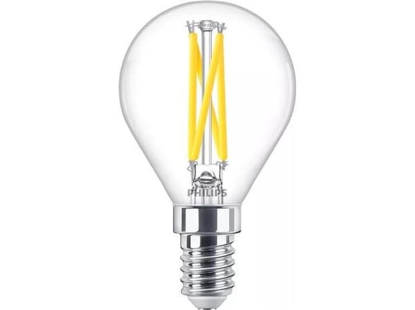 Philips MASTER LED 44937400, 2,5 W, 25 W, E14, 340 lm, 25000 timer, Varm glød