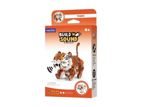 Anek puslespill 3D: bygg og lytt til tiger