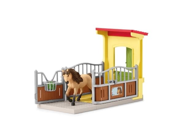 Schleich Pony Box, jossa on islanninponi ori
