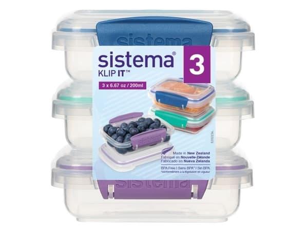 Sistema rektangulära Accents 200 ml, 3-pack