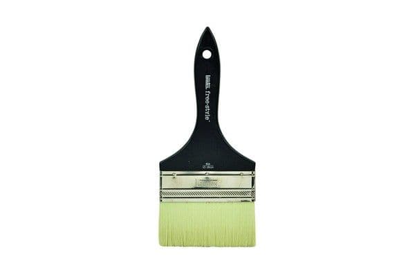 Free Style pensel Large Flat 4" kort skaft
