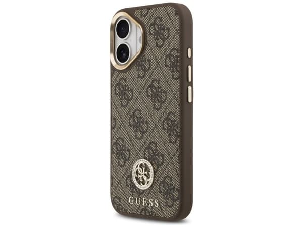 Guess 4G Strass MagSafe-deksel til iPhone 17 - brun