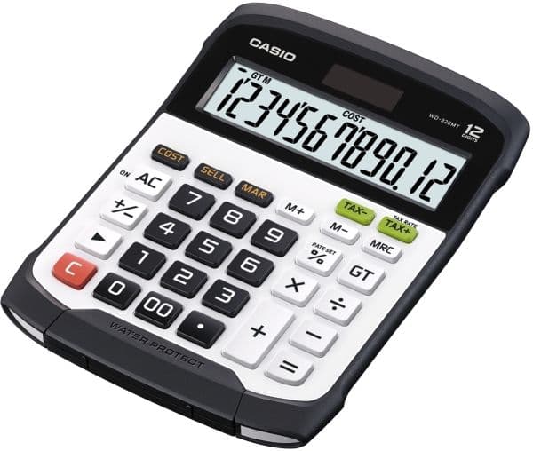 Bordregner Casio WD-320MT 12 cifre